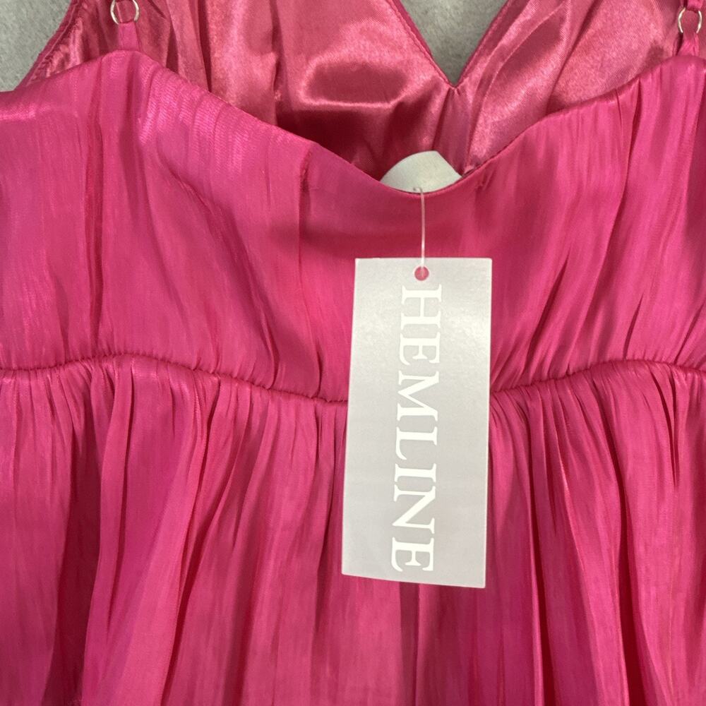 Hemline Pink Jessie Dress Size Small NWT - Picture 4 of 5